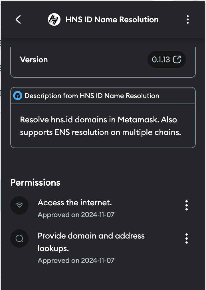 Permissions